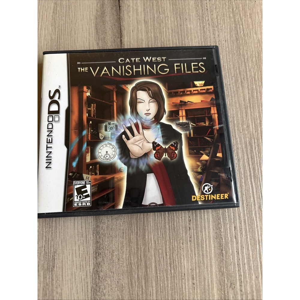 Cate West The Vanishing Files (Nintendo DS, 2008) Case Only
